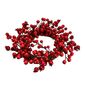 Cedrino koszorú piros bogyós gyümölcsökkel, 30 cm