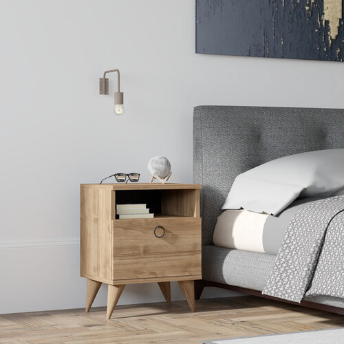 Приліжкова тумба Barlo Walnut