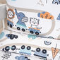 4Home Дитяча бавовняна постільна білизна Happy train, 100 х 135 см, 40 х 60 см