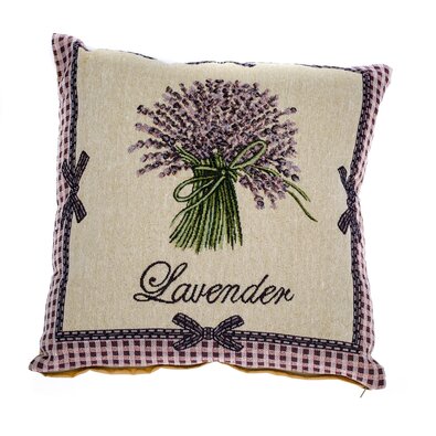 Наволочка Букет лаванди, фіолетовий, 40 x 40 см