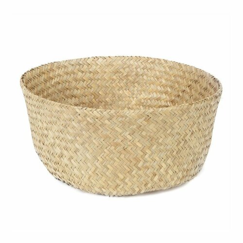 Compactor Pletený úložný košík z mořské trávyBelly, 35 x 32 cm, přírodní
