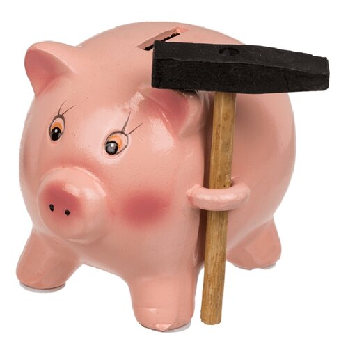 Скарбничка Поросятко з молотком