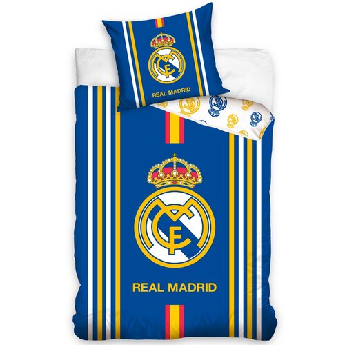 Bavlnené obliečky Real Madrid Centro Amarillo, 140 x 200 cm, 70 x 80 cm
