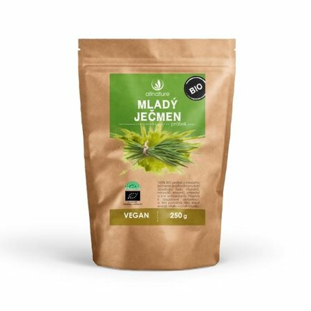 Obrázok Mladý ječmen prášek BIO Allnature 250 g