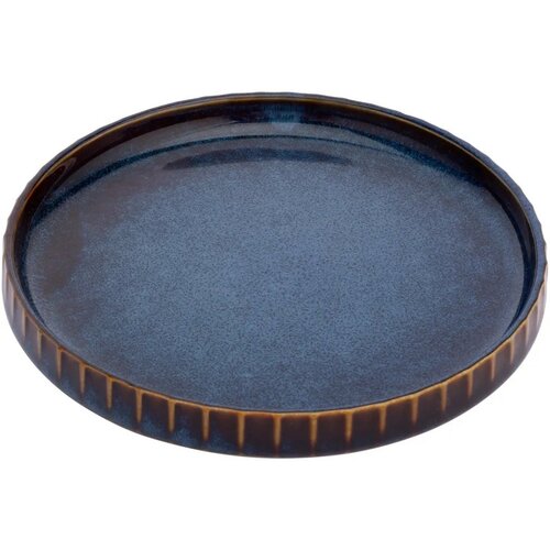 Farfurioară din porțelan Altom Reactive Stripesalbastru , 14 cm
