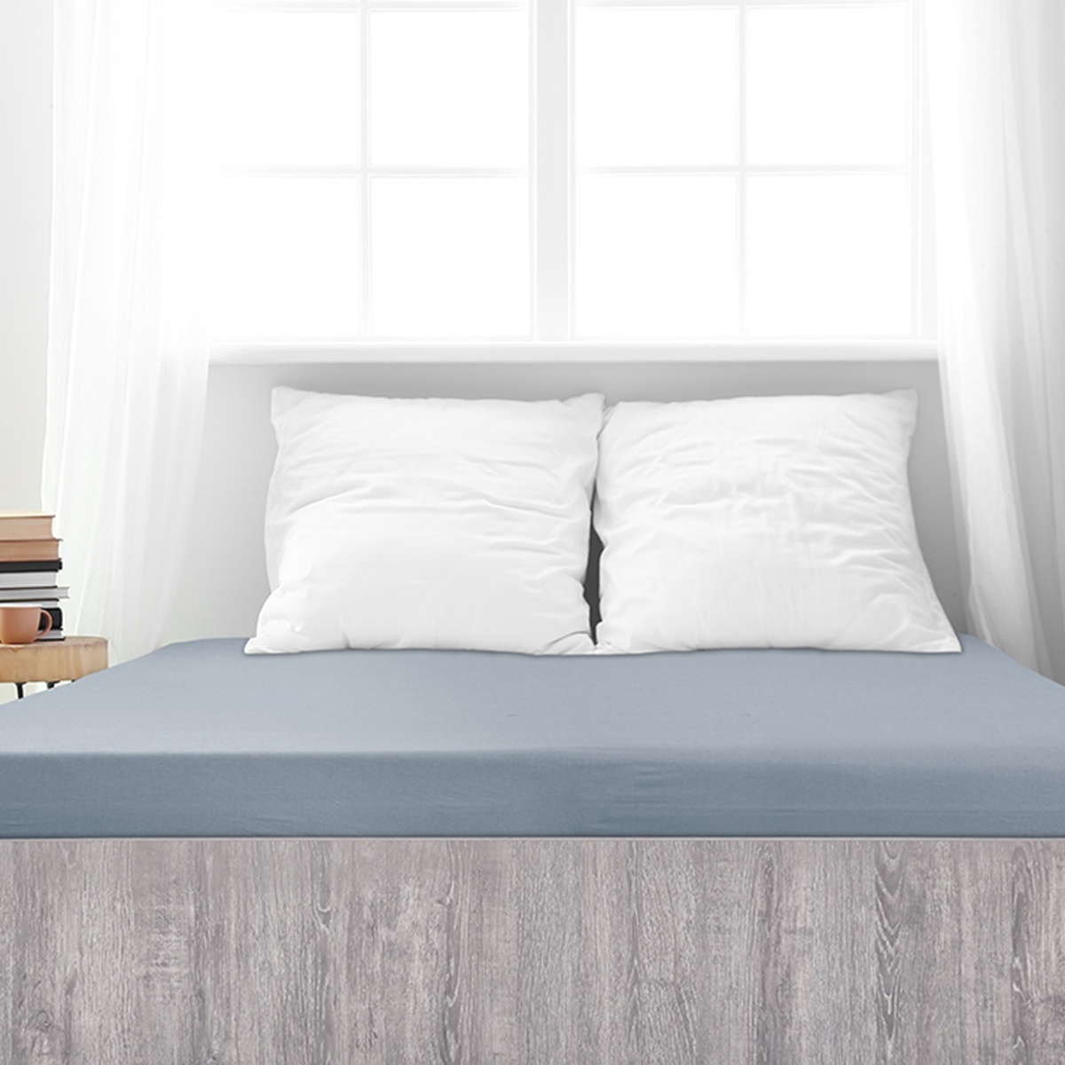 4Home Prześcieradło Premium jersey szare, 90 x 200cm, 90 x 200 cm