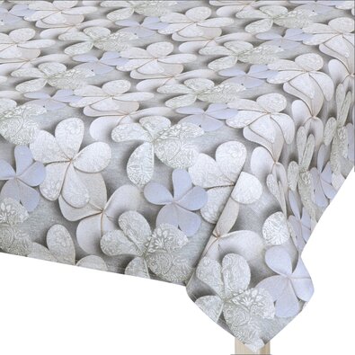 Bellatex Prtič DITA Cvet siva, 140 x 200 cm