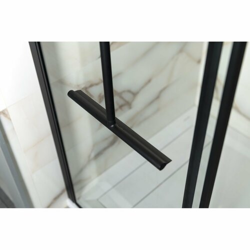 AQUALINE SQ121B Ракель для підлоги 30 x 89 см, чорна