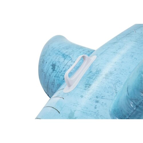 Bestway Napihljiv morski pes z ročaji, 53 x 98 x178 cm