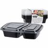 Excellent Houseware Zestaw plastikowych pojemników1200 ml, 10 sztuk