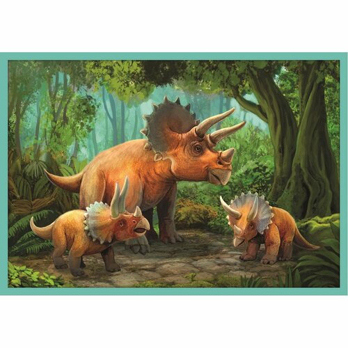 Puzzle Trefl Dinozauri, 10în1
