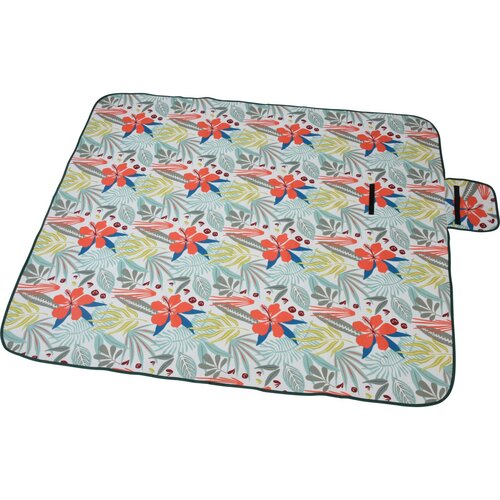 Picknickdecke Tropical 130 x 150 cm, Rot