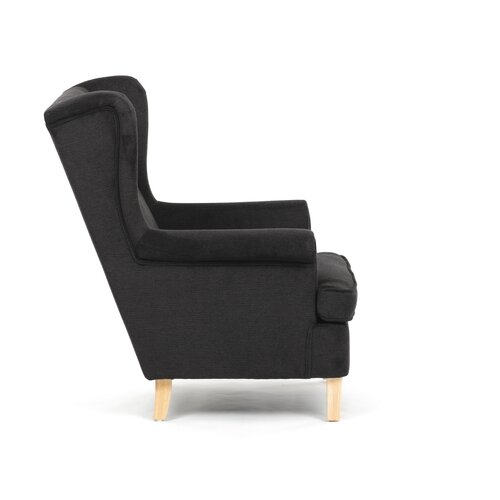 Ohrensessel BK2, schwarz