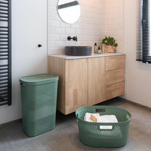 Coș de rufe Curver Infinity 59 l, verde