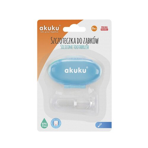 Prima periuță de dinți Akuku cu carcasă