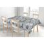 Bellatex Tischdecke Adela Blumenflau Grau, 120 x 140cm