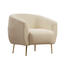 Eses Cream Bouclette fotel