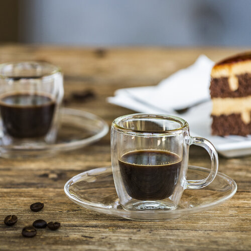 4Home Pahare termo Ristretto Hot&Cool 50 ml, 2 buc.