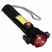 Lanternă pentru mașină cu magnet Sixtol CAR LAMP SAFETY, 300 lm, COB LED, USB
