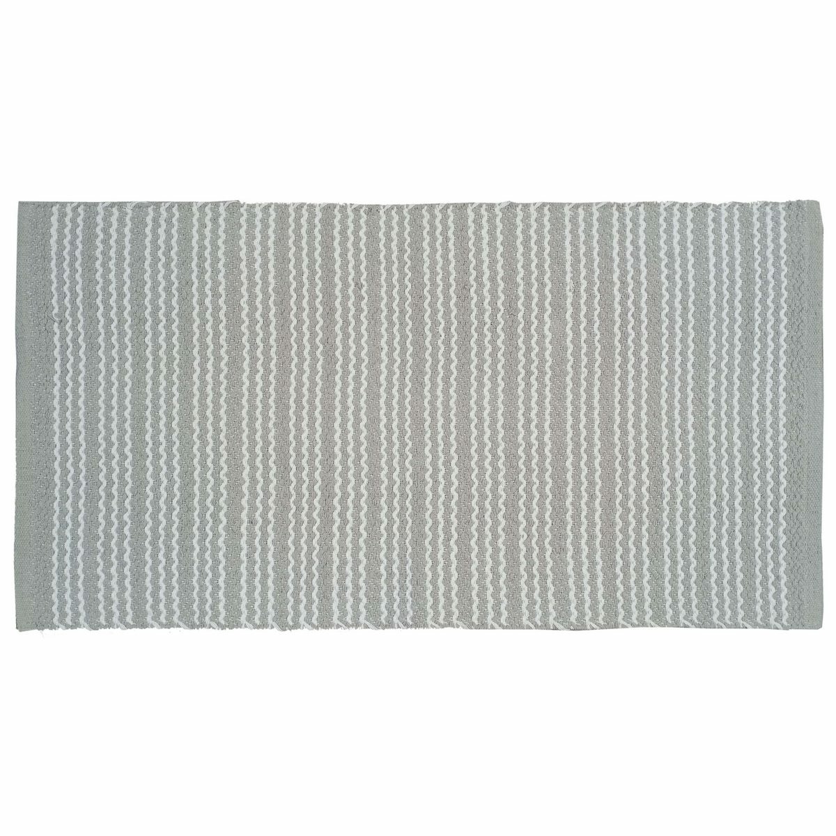 Szőnyeg Airi szürke és fehér , 60 x 110 cm, 60 x 110 cm