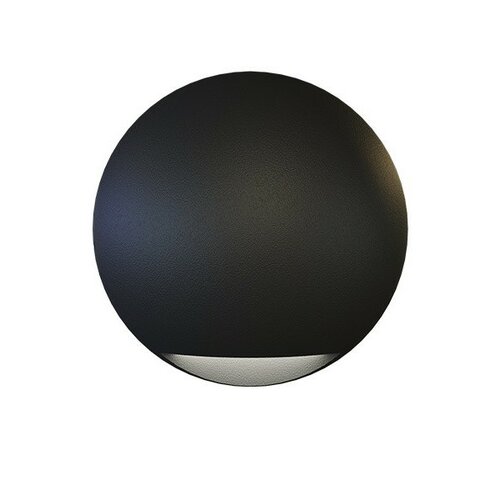 Panlux Vonkajšie nástenné LED svietidlo Leon Circle antracit, 2 W