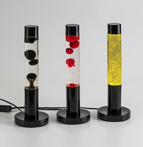 Rabalux 76028 dekoracyjna lampa stołowa LEDLavastic, czerwona