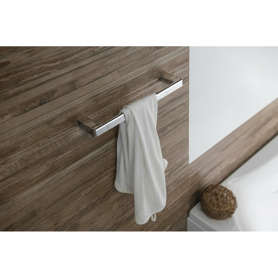 GEDY PI213513 Pirenei törölközőtartó 35 x 6,6 cm, ezüst termék 2. képe