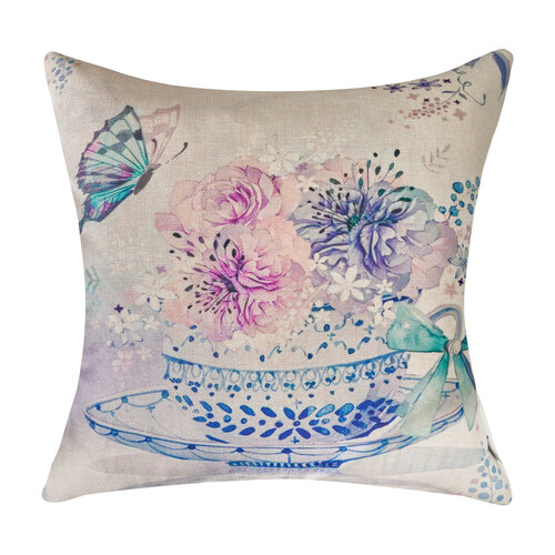 4Home Dekokissenbezug Harmony Tea time, 45 x 45 cm