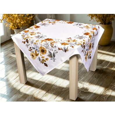 Скатертина Осінні квіти, 120 x 140 см