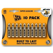 Solight JCB Super Alkalické baterie LR06, 10ks Solight JCB Super Alkalické baterie LR06, 10ks