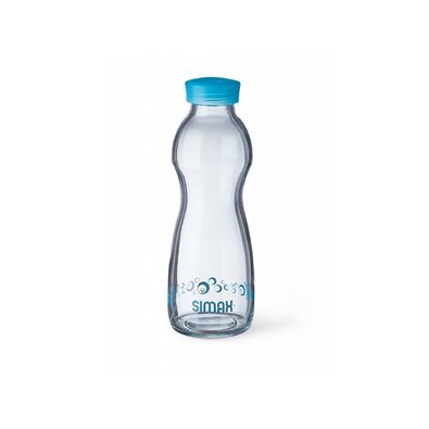 Simax 10080 Sticlă de băut cu capac din plasticSticlă pură 0,5 l