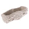 Übertopf aus Beton White bark, 24,5 x 9 x 6 cm