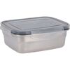 Excellent Houseware Edelstahl-Frischhaltedose mit