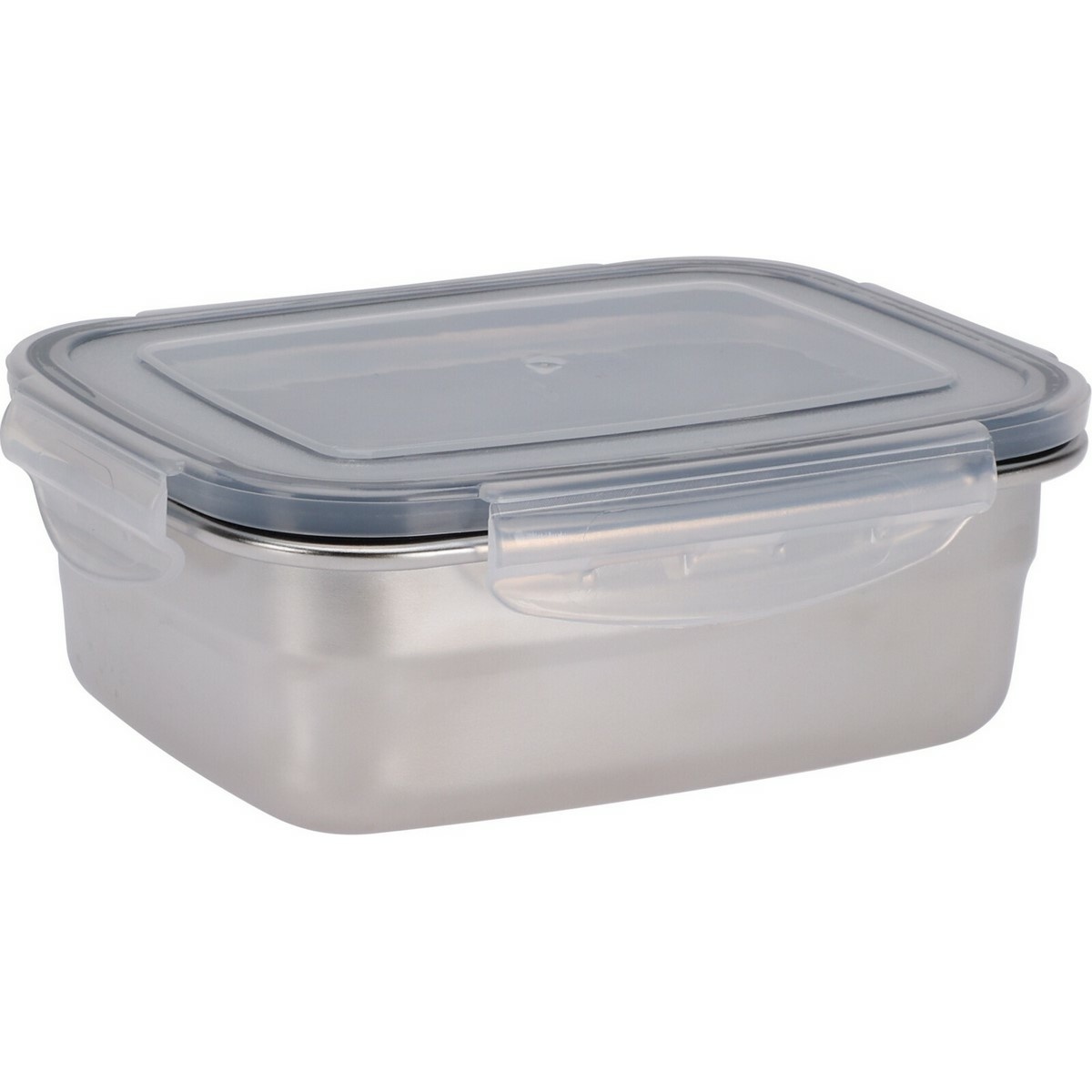 Excellent Houseware Rozsdamentes acél doza műanyagfedéllel 500 ml, 0,5 l