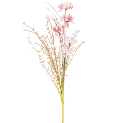 Umetne travniške cvetove 50 cm, staroružova