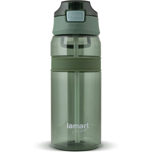 Lamart LT4059 športová fľaša Straw 0,7 l, zelená