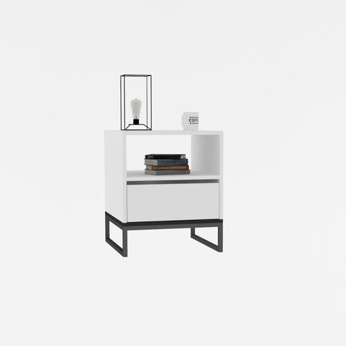 Nachttisch Lindau White