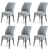 Esszimmerstuhl-Set Flex Grey, 6 Stück