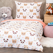 Lenjerie de pat pentru copii 4Home Cute animals