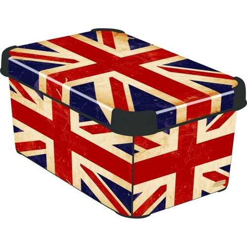 Curver BRITISH FLAG úložný box dekorativní malý