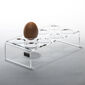 Stojanček na vajíčka Egg Tray, transparentný
