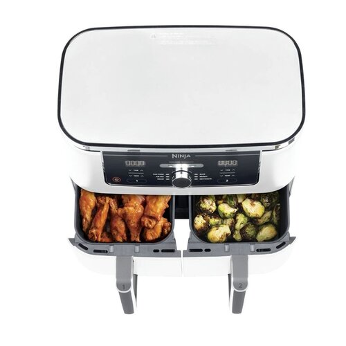 Ninja AF400EUWH horkovzdušná fritéza Foodi MAX Dual Zone, 9,5 l