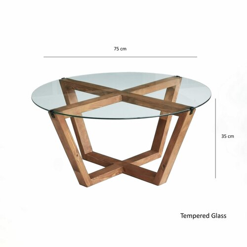 Konferenční stolek Lotus Wooden