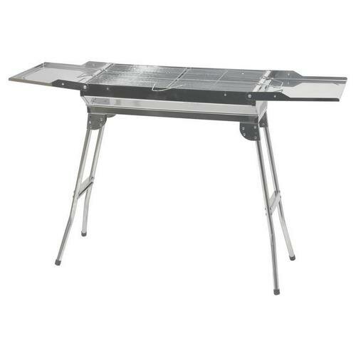 Cattara Gril zložljiv žar na lesni oglje Igrane,112 x 71 x 30 cm