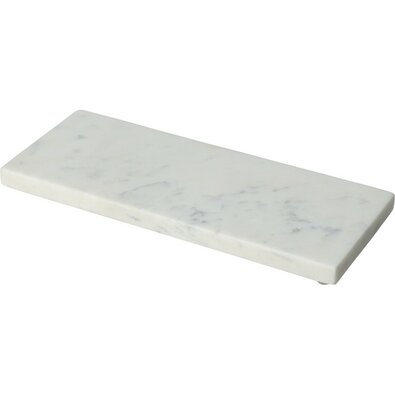 Tavă marmurată decorativă Modern, 25 x 1,5 x 10 cm