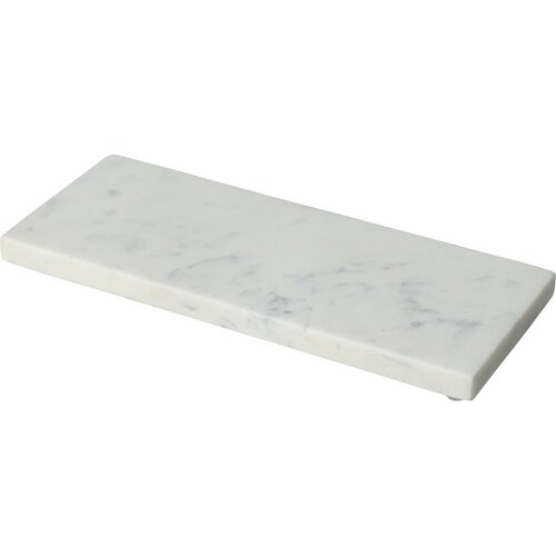 Marmurowa taca dekoracyjna Modern, 25 x 1,5 x 10 cm