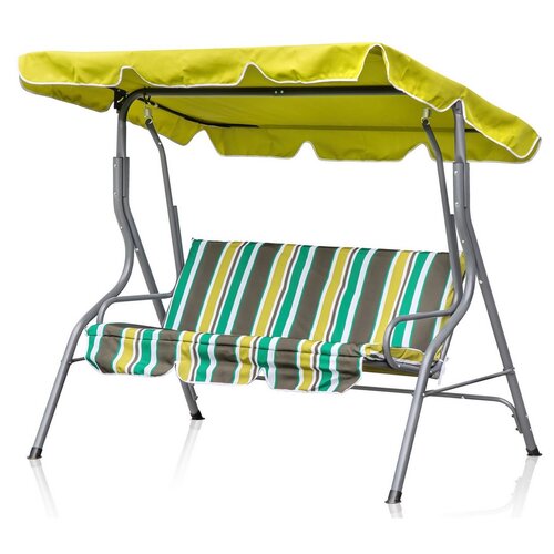 Happy Green Gartenschaukel Panama Spring Lines, 110 x 170 x 153 cm