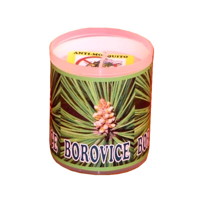 Świeca odstraszająca owady o zapachu sosny