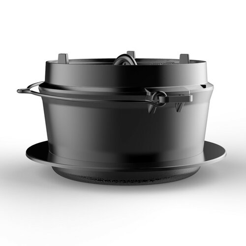 Tepro 8230 Dutch Oven Öntöttvas sütő fedővel , 6 l