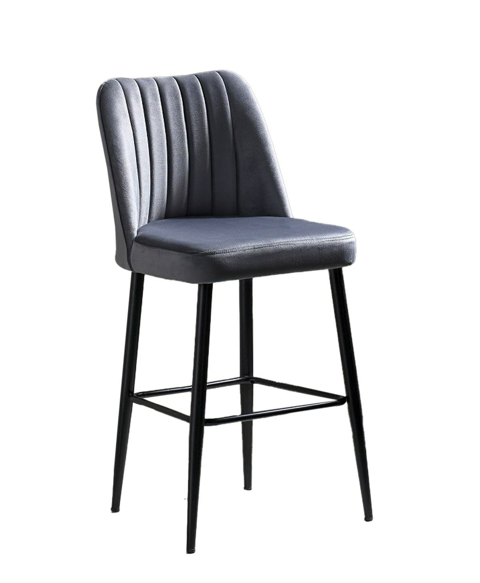 Set de scaune de bar Vento Grey, 4 buc., 4 buc